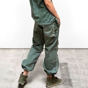 FreeCity Canyonkid Outofsight JumpPant in Green Dirt Powder Size XS